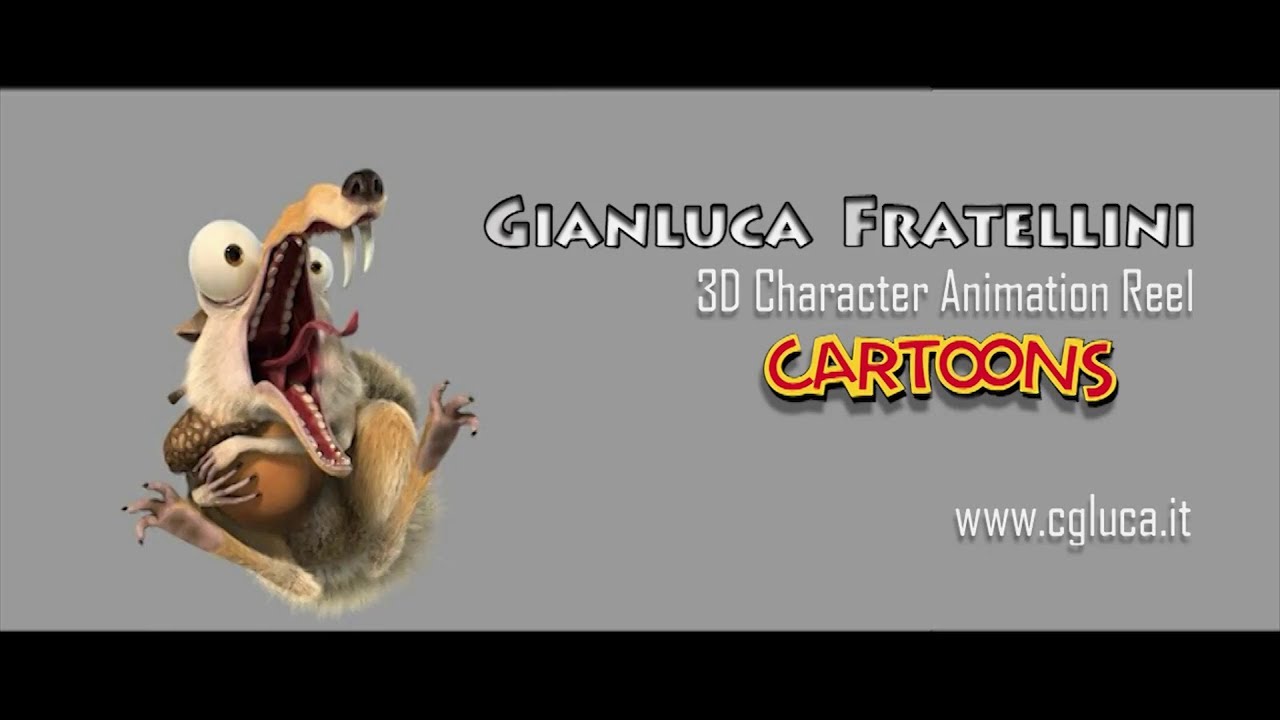 3D Cartoon Animation Reel - Gianluca Fratellini - www.cgluca.it