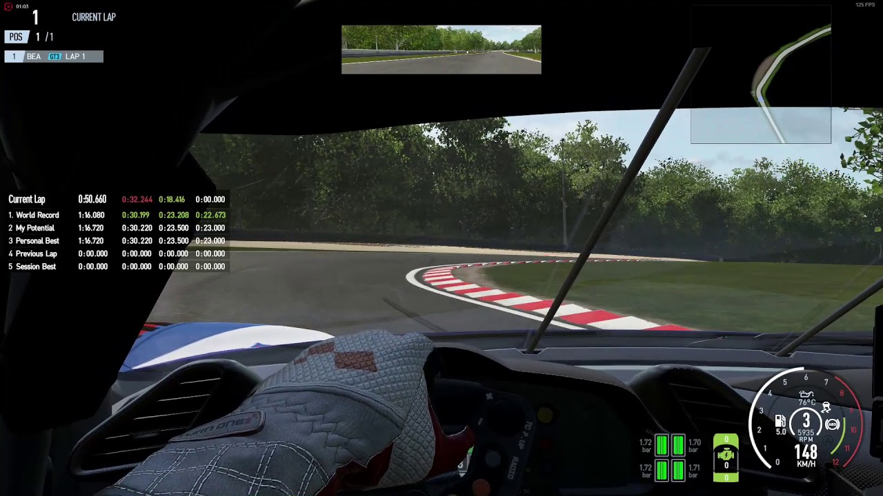 Project Cars 2: Ferrari GT3 Brands Hatch World Record/setup (PC)