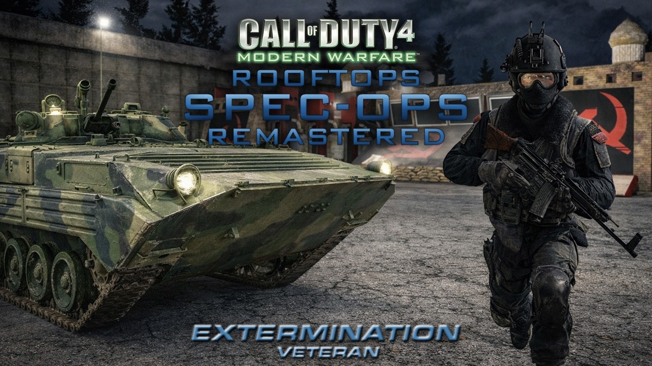 Call of Duty 4 Spec Ops Remastered: Extermination  Veteran