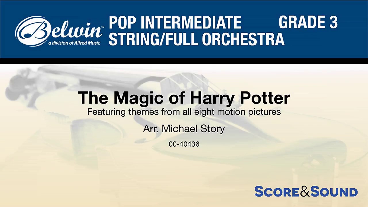 The Magic of Harry Potter, arr. Michael Story – Score & Sound
