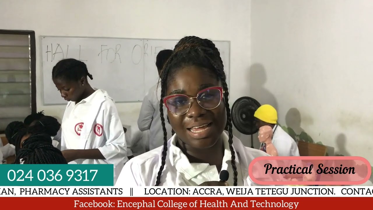 Medicine Counter Assistant Practicals Day (we don't owe right to the background music)