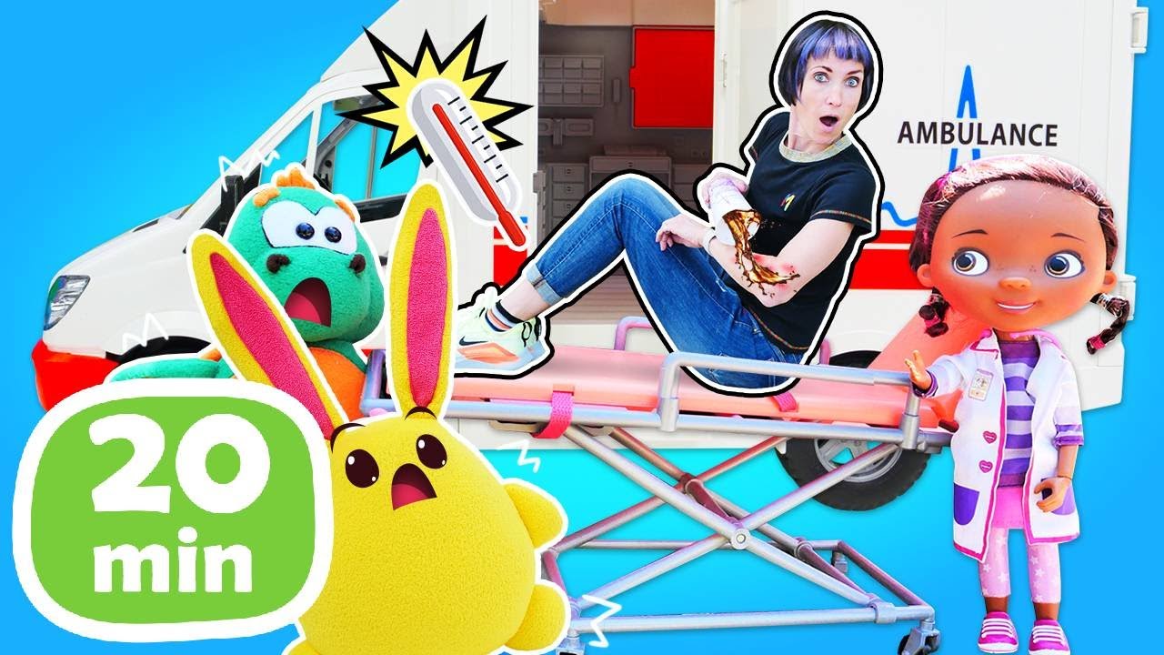 Una mamma per Lucky: visitiamo il dottore dei giocattoli! 🐰👩‍⚕️ Video con giocattoli per bambini