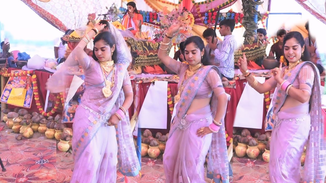 प्रधान की बेटी ने किया// ड्रांस सकरावा!!अछल्दा में न्यारी होए//जाती बलम सब!!चिंता मिट जाती #punam_