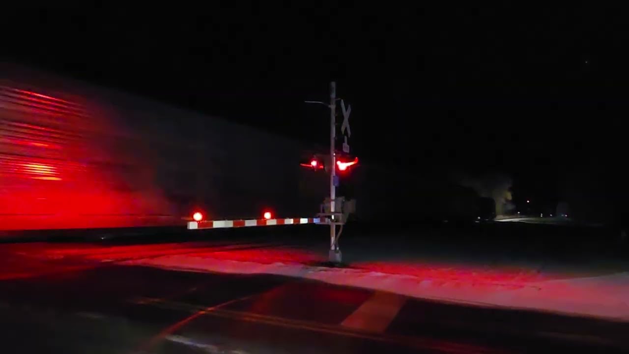 Train 149 Pulling 140 Cars Zoomed Passed South Haven, MN