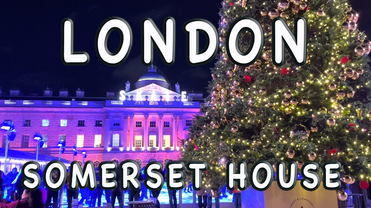 SKATE at Somerset House - London's Most Beautiful Ice Rink