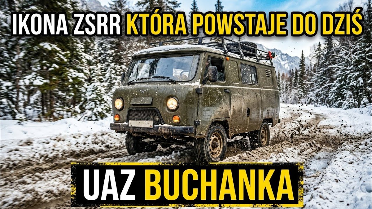 NIEŚMIERTELNY BOCHENEK z Uljanowska - UAZ 452 BUCHANKA