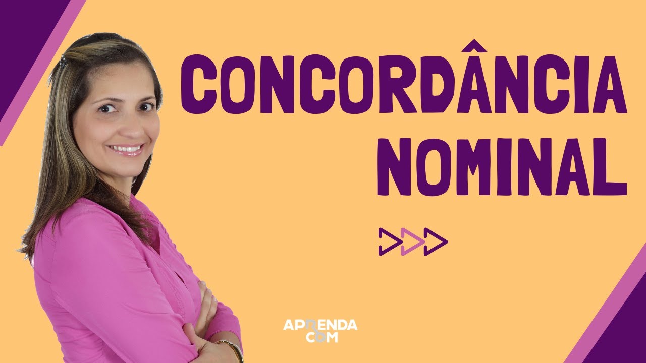 Concord&acirc;ncia Nominal - Portugu&ecirc;s - Professora Aline Aurora