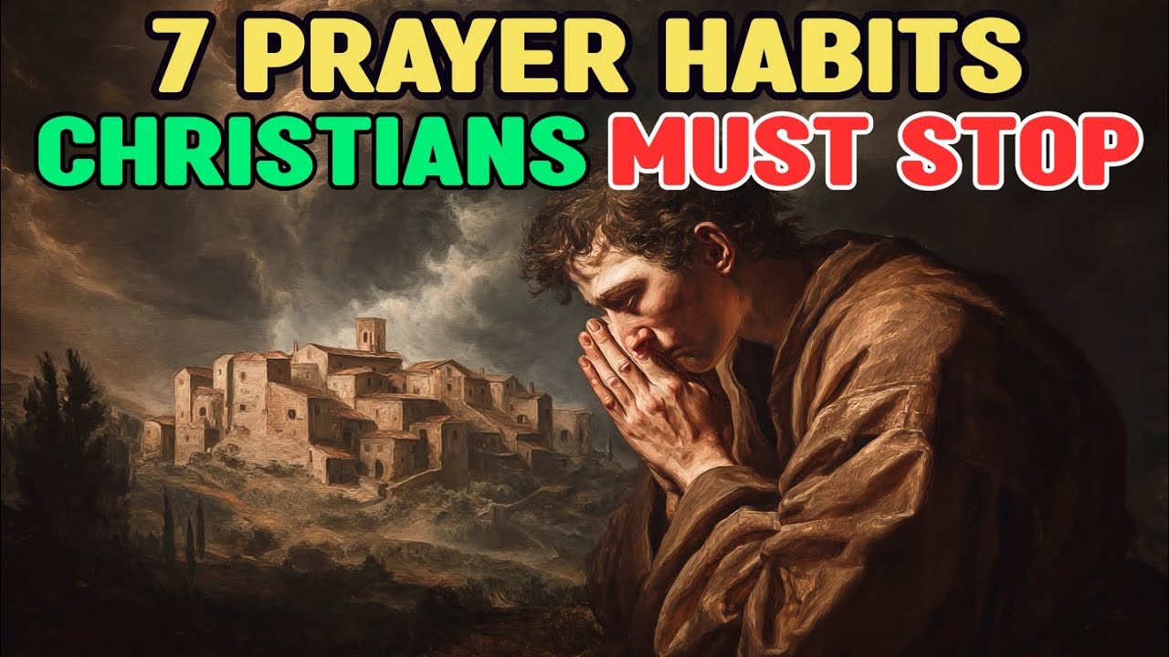 7 Prayer Habits Christians Should Stop – Not Biblical!