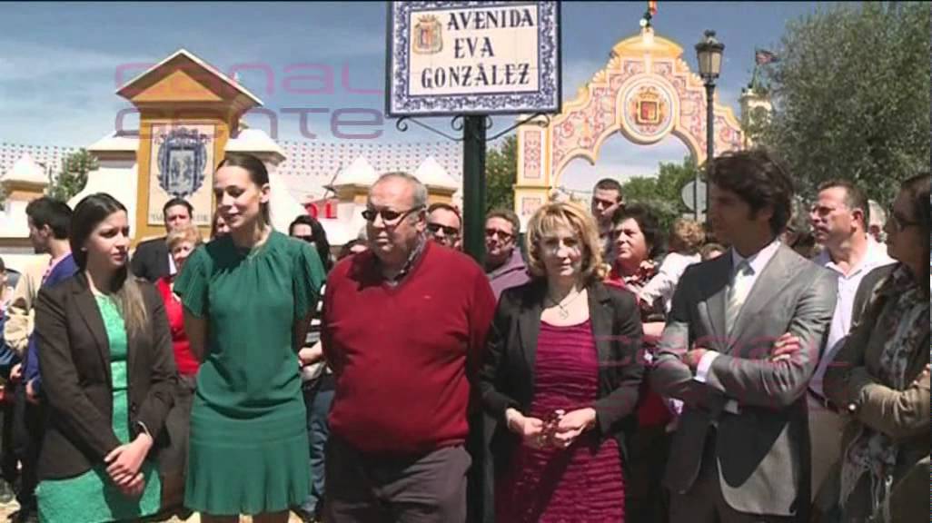 Eva González tiene su avenida en Mairena de Alcor