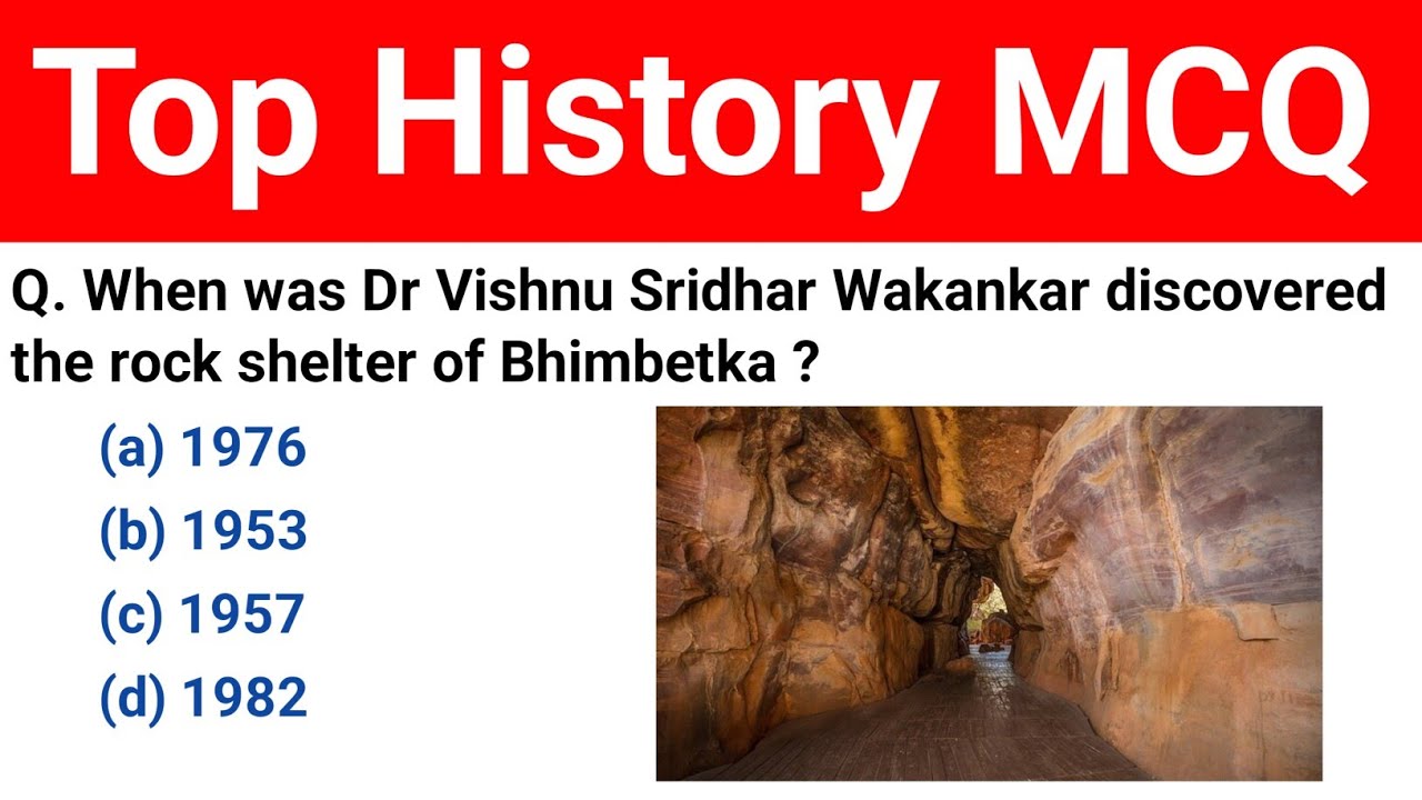 Top History MCQ Test | Important History Questions For All Competitive Exams | History Important MCQ