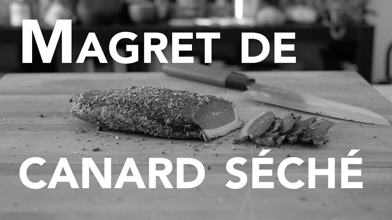 [No Music] How to make dried duck breast — Comment faire un magret de canard séché
