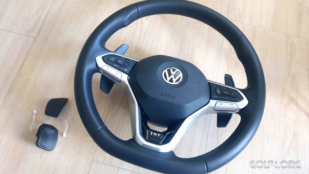 🇩🇪 OEM VW Golf 8 GTI Schaltwippen verbauen | Passat B8 3G Schaltwippen tauschen