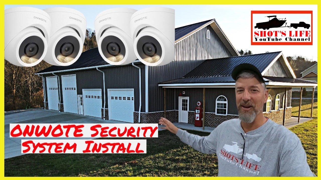 ONWOTE Camera system Install | Building The Ultimate Garage | EPS40 | Shots Life