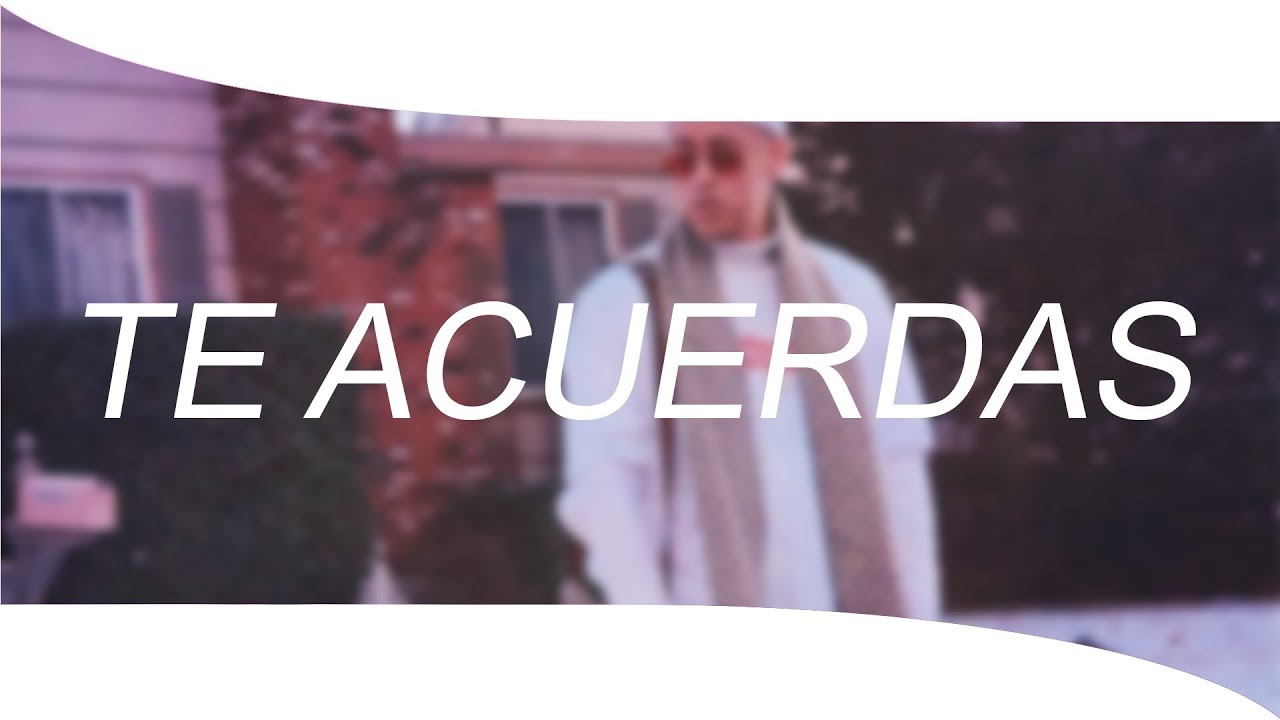 Bad Bunny Type Beat - ''TE ACUERDAS'' Trap/Rap Instrumental Beat 2018