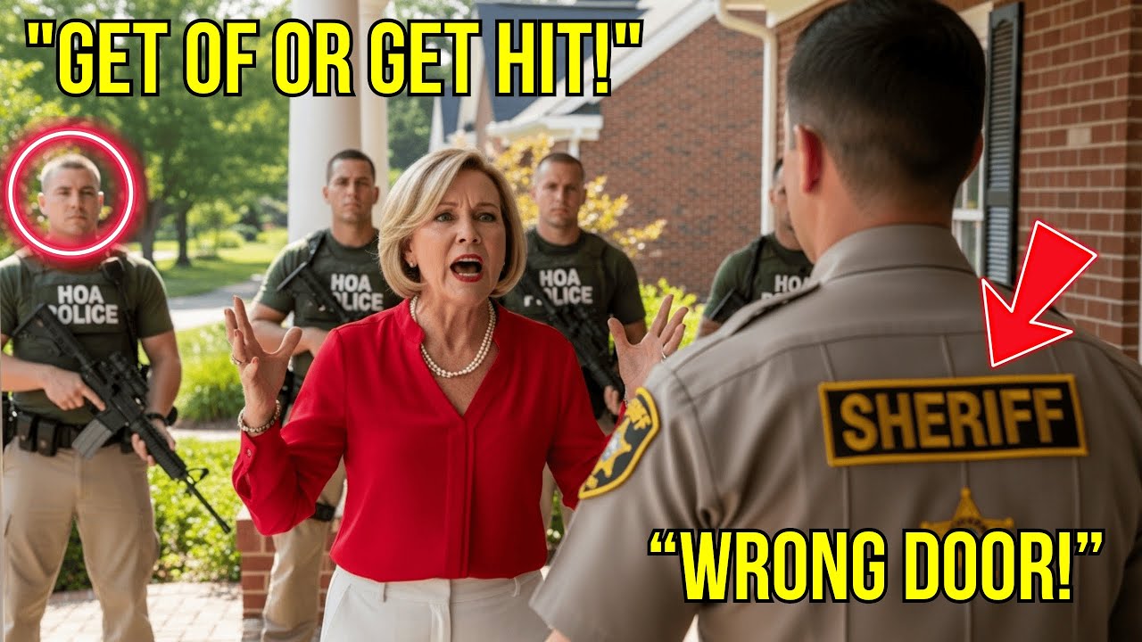HOA Sent Fake Cops to Threaten Me — The Real Sheriff Opened the Door Instead
