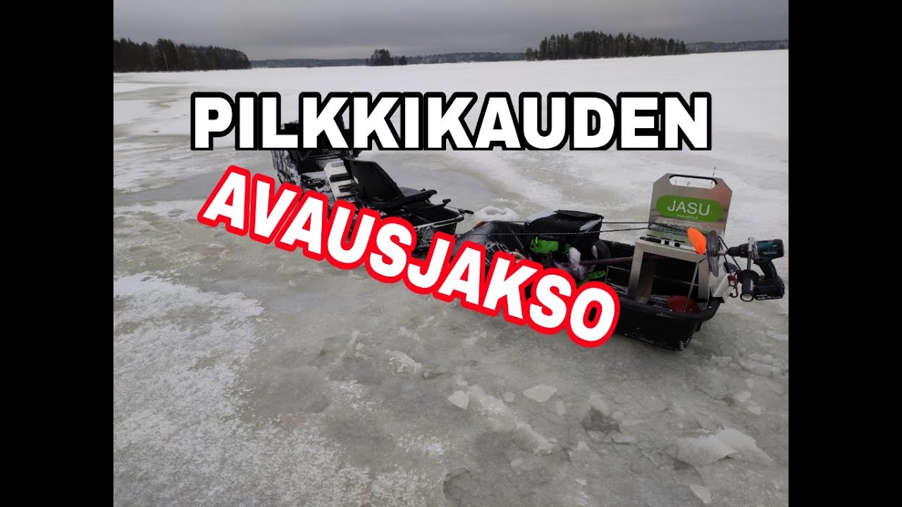 Pottukoira pilkkii- pilkkikauden avausjakso