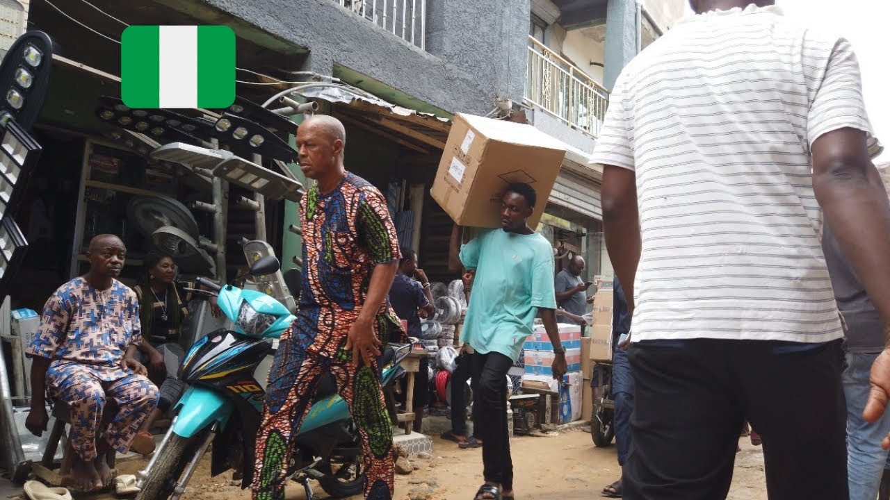 The Largest Electronics, Industrial, and Solar Hub in Africa – Alaba International Market, Lagos 4k