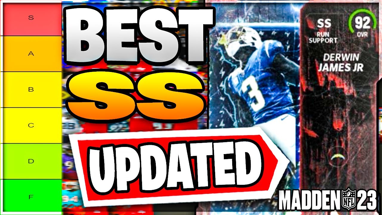 RANKING THE BEST STRONG SAFETIES IN MADDEN 23 ULTIMATE TEAM (UPDATED BEST SS MADDEN 23)