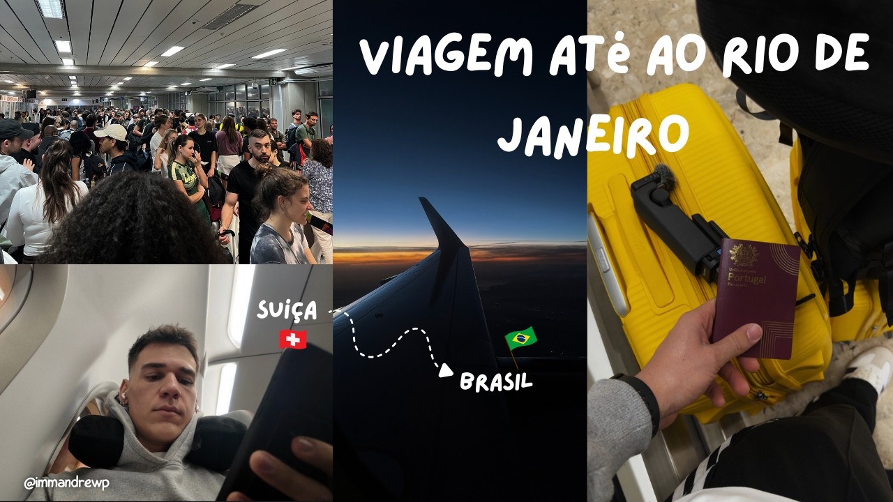 VIAGEM ATÉ AO RIO DE JANEIRO 🇧🇷