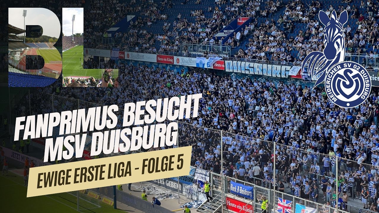🏆 MSV DUISBURG vs. Aue / Folge 5 / EwigeErsteLiga / FANPRIMUS Stadionvlogs