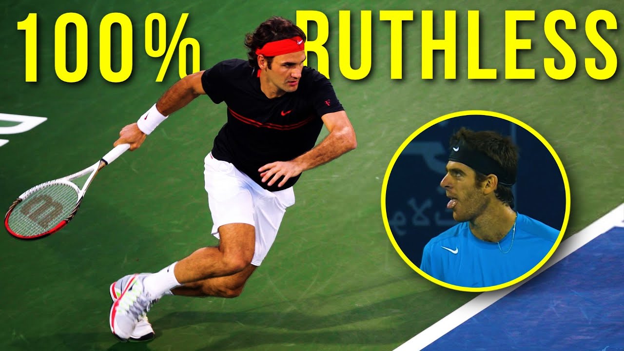 When Roger Federer Took Down PRIME Del Potro (Tennis&nbsp;100% Ruthless!)