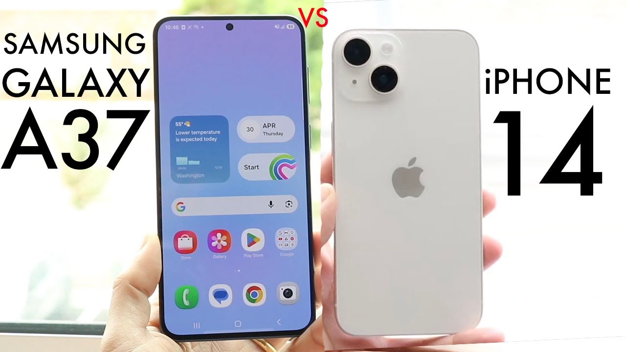 Samsung Galaxy A37 против iPhone 14! (Сравнение) (Обзор)