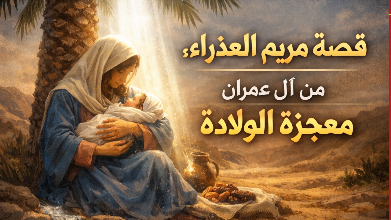 قصة مريم العذراء كما لم تسمعها من قبل | من دعاء أمها إلى معجزة الولادة