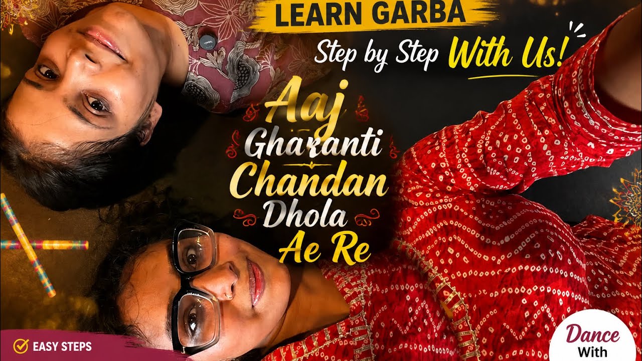 Learn Garba with Us 💃 | Step by Step Garba Choreography | Beginner Friendly