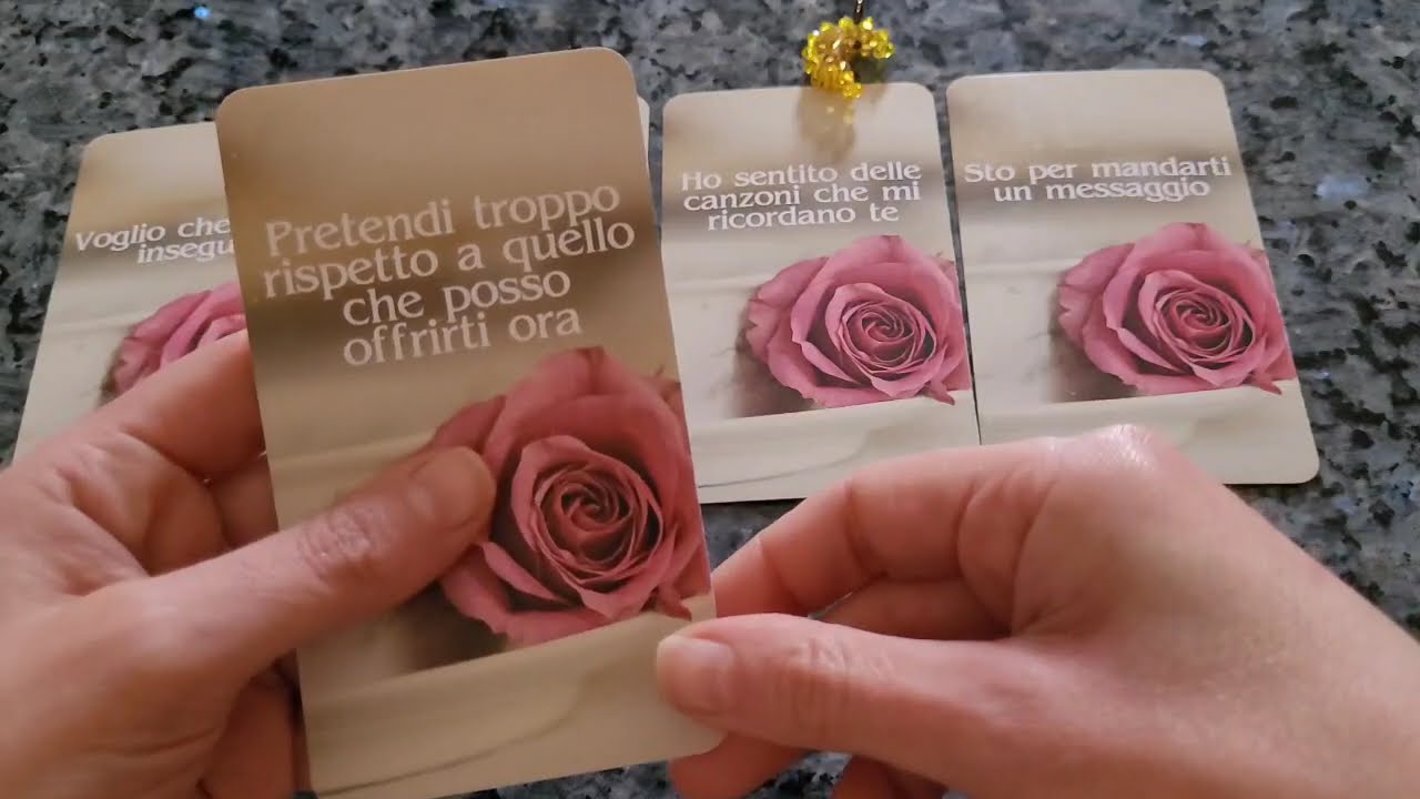 Che cosa ti vuole dire?e perché?scegli I tarocchi 🔮❤️