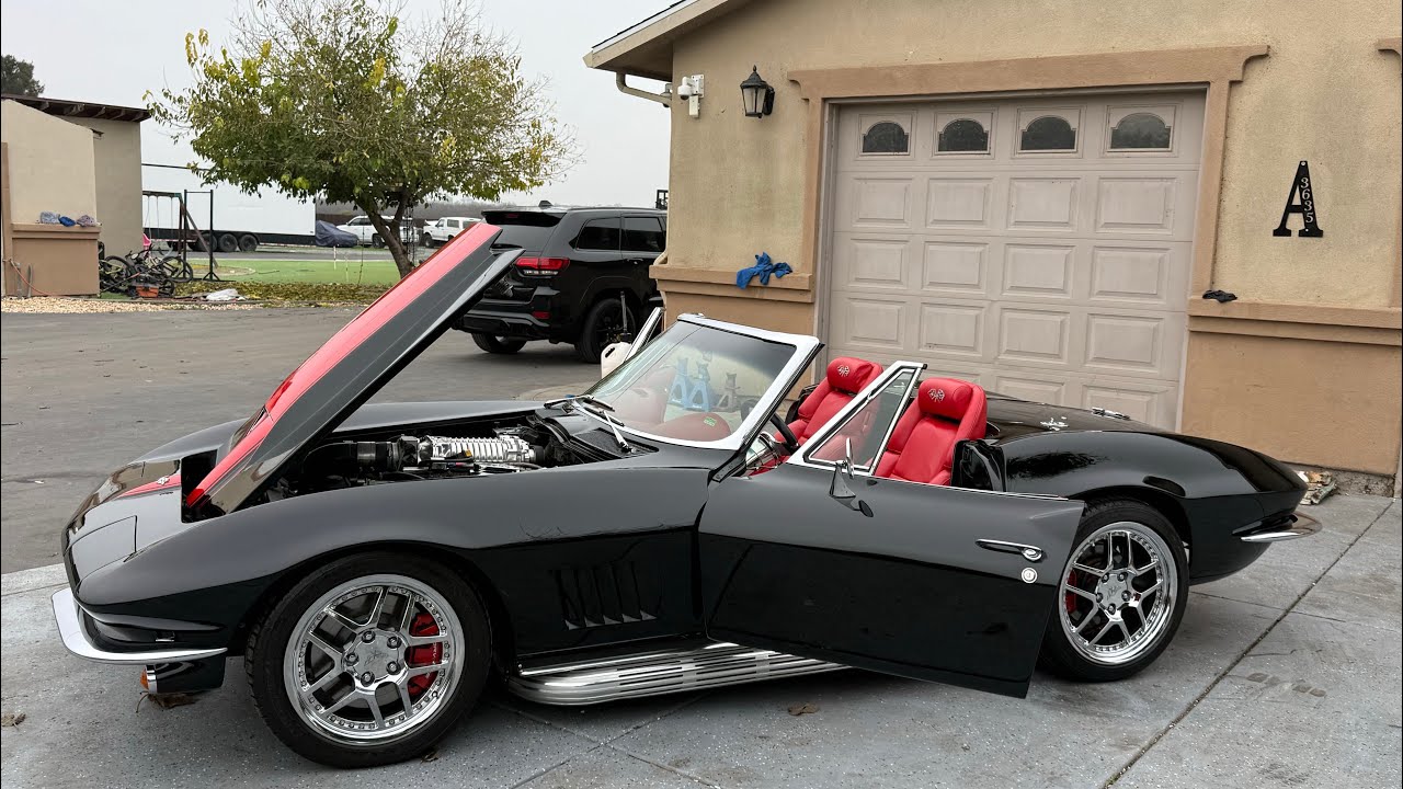 FOR SALE call 9168567931 or Victorylapclassics.net. 1963 Supercharged LS Corvette Restomod 