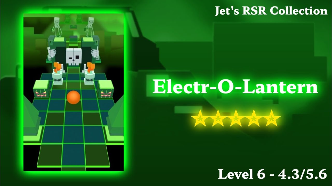 Rolling Sky Remake 1.0R - Electr-O-Lantern (Level 6) | ☆☆☆☆☆ | Halloween Special