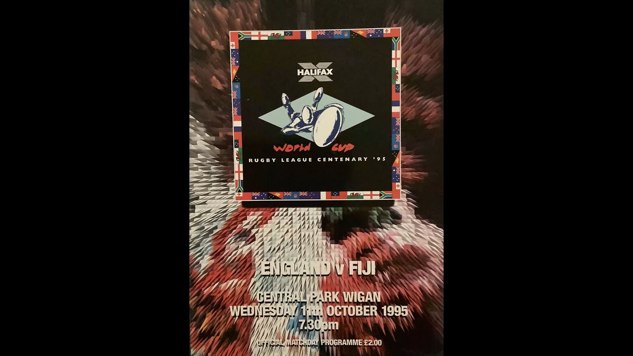 1995..Rugby League World Cup Group A..England v Fiji