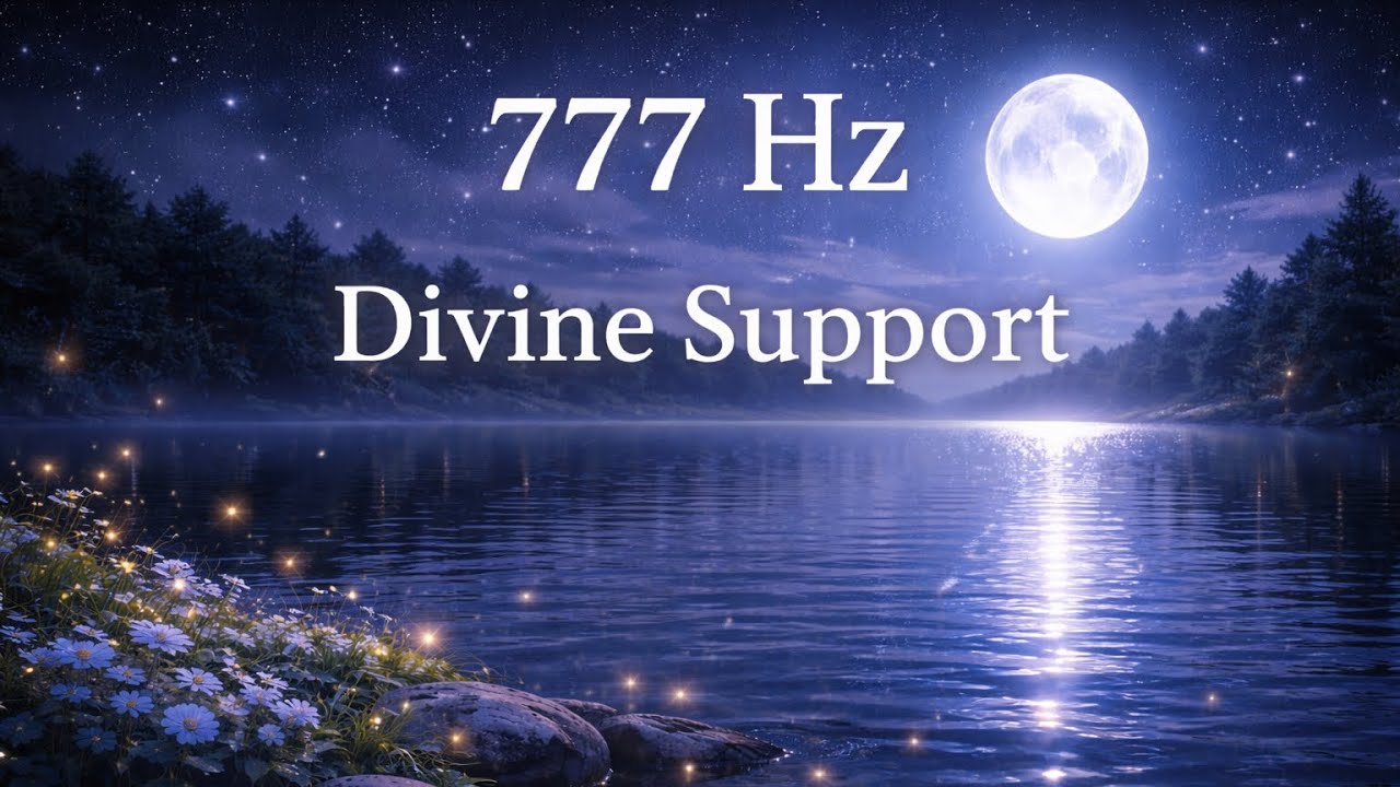 777 Hz | Divine Support & Miracles | Serene Manifestation Meditation