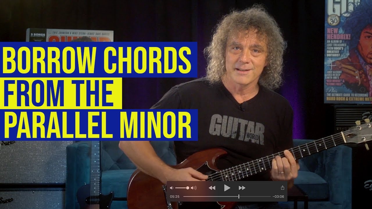 String Theory - More chord-borrowing options from a parallel minor key