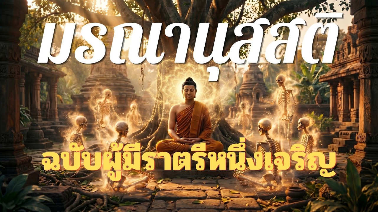 มรณานุสสติ ผ่าน ๒ พระสูตร : เมื่อความตายสอนให้เราใช้ชีวิต #มืดมาสว่างไป