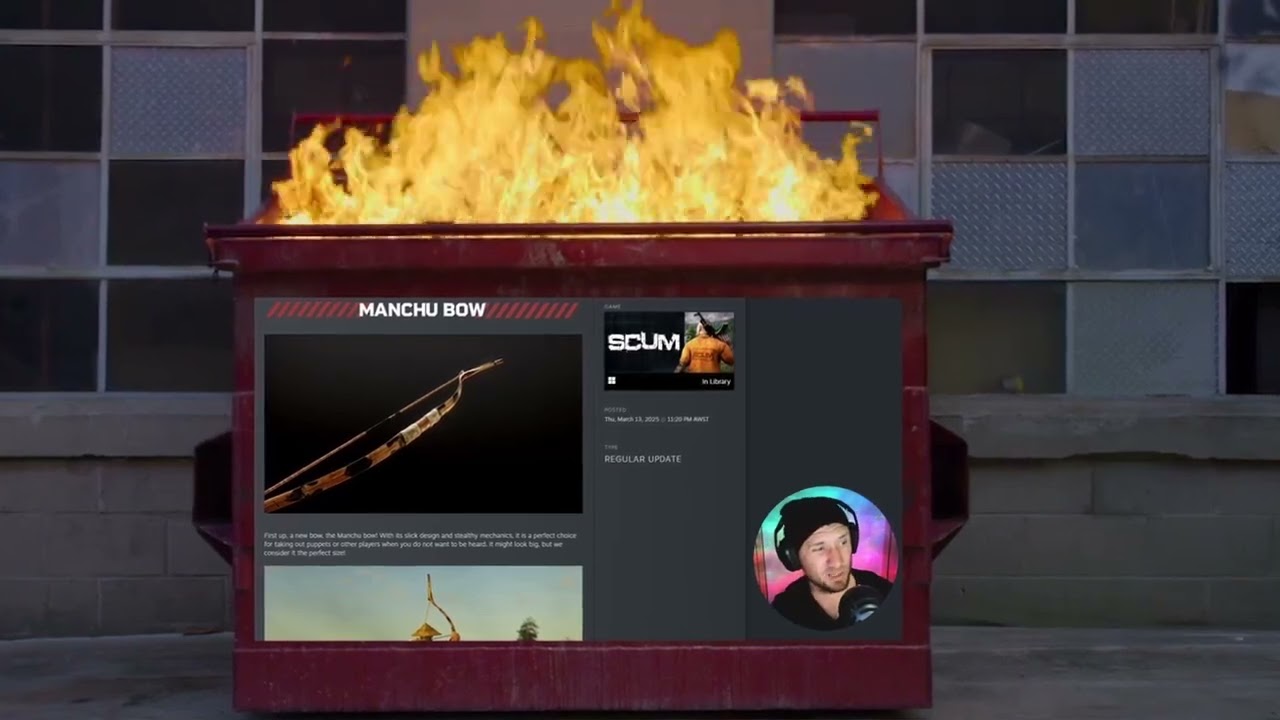 SCUM - every players reaction to the wipe - Patch 0.9.610.89658