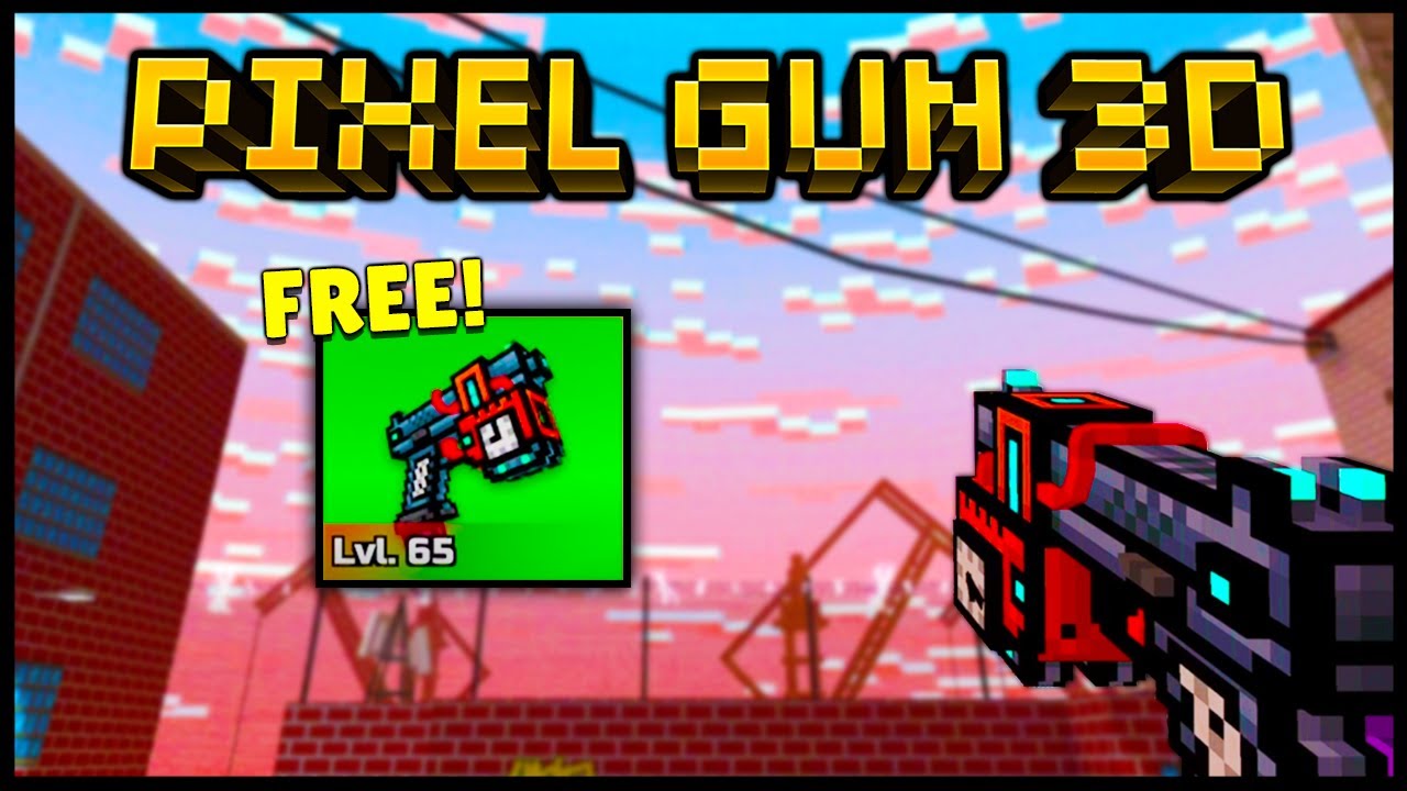 ⏪REVERSED Pistol is FREE to unlock... Pixel Gun 3D