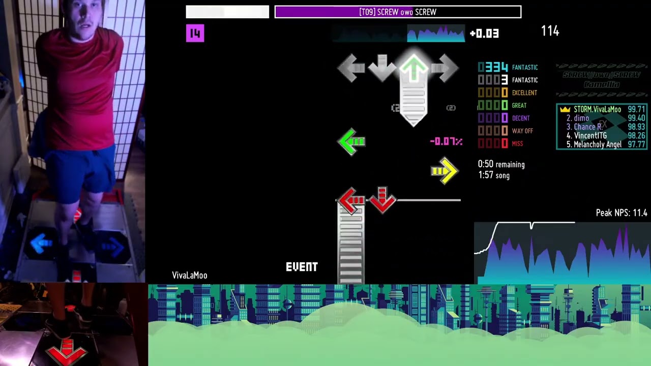 [Dash Dance Practice] [14] SCREW owo SCREW - 99.73% EX (13w)