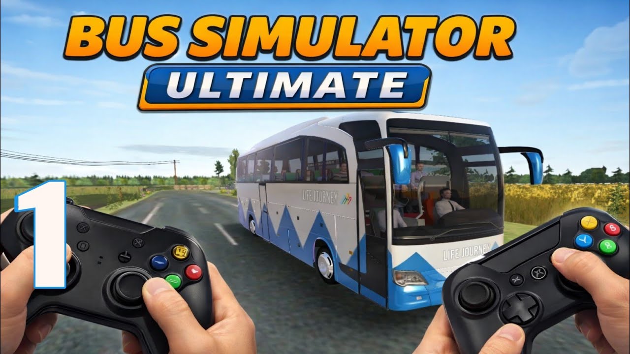 Bus Simulator Ultimate: Part 1 Gameplay | Start of Bus Driving Journey