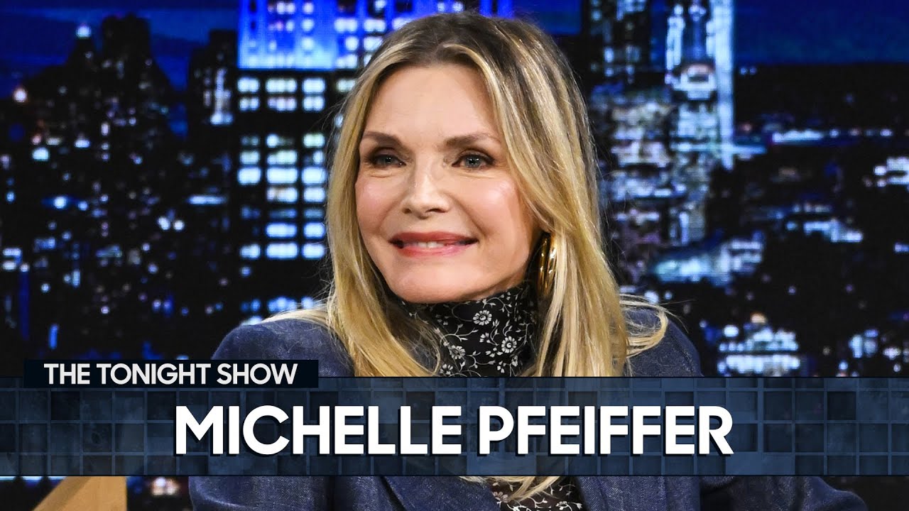 Michelle Pfeiffer Thinks Her Dog Looks Like Rod Stewart (Extended) | The Tonight Show
