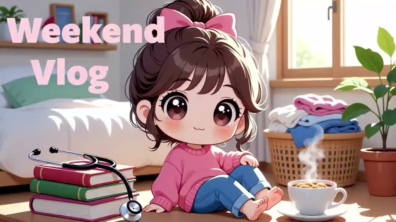 Slow weekend Vlog l Late morning, Studying, Making Momo 🥟😉 & chill walk