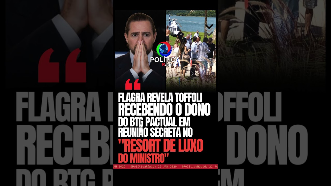 🚨 O ESCÂNDALO QUE O STF QUERIA ESCONDER! 💥 VÍDEO REVELA REUNIÃO SECRETA DE TOFFOLI COM O BANQUEIRO..