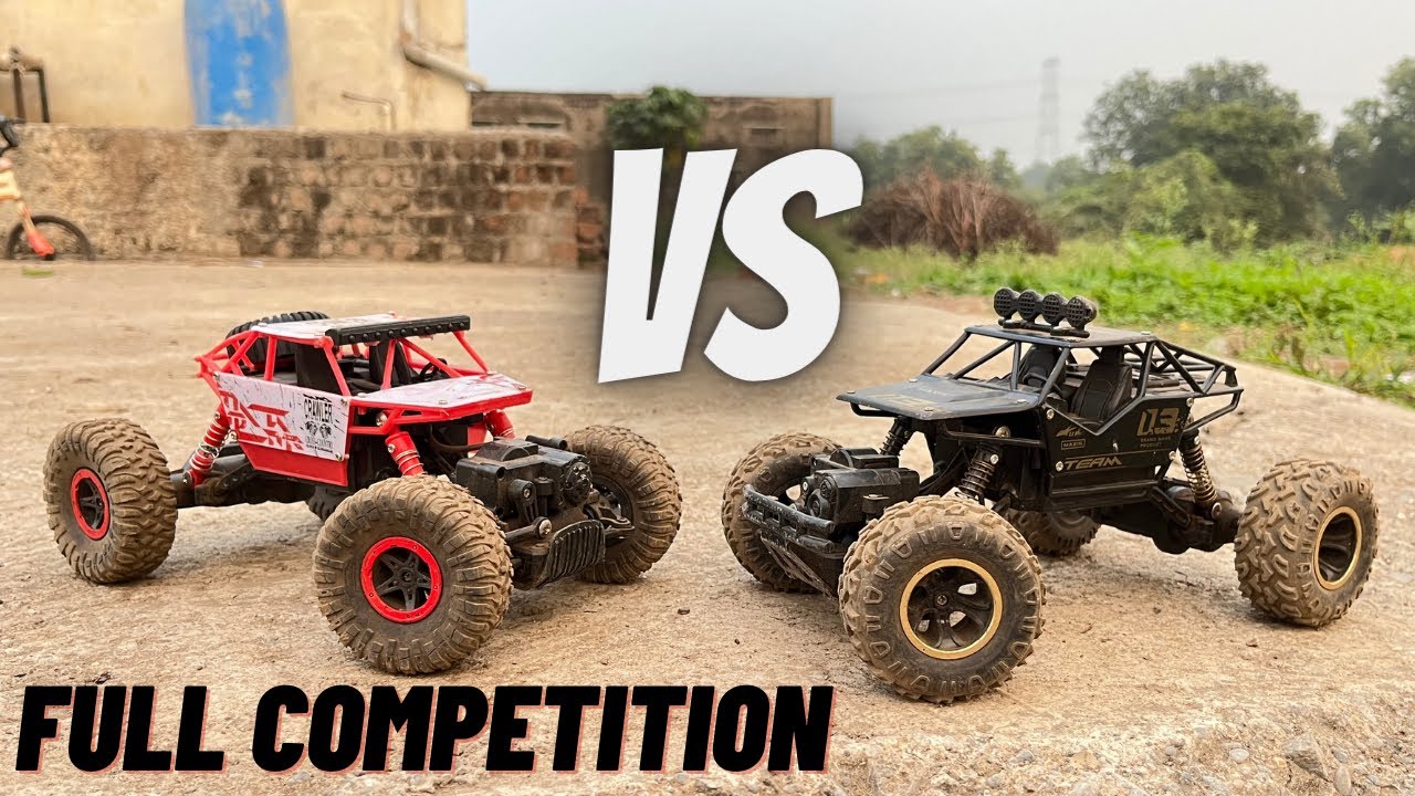Full competition || rock crawler vs Jack Royal Rc cars || remote control car competition 😲