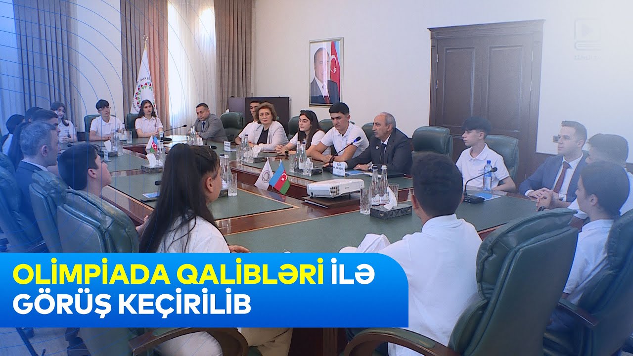 Qərbi Azərbaycan İcmasında “Qərbi Azərbaycana qayıdış” olimpiadasının qalibləri ilə görüş keçirilib.