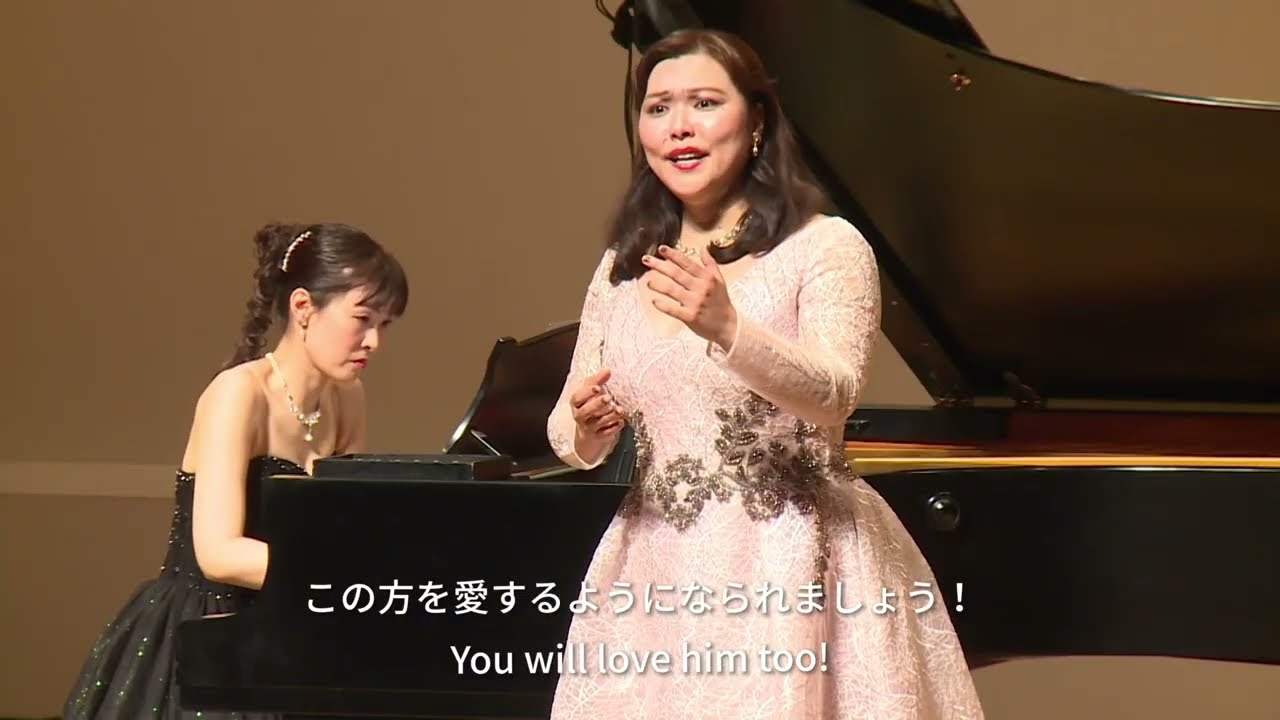 G.プッチーニ“トゥーランドット“より「氷のような姫君も」　G.Puccini”TURANDOT”Liù ‘Tu che di gel sei cinta’ TANIHARA Megumi.