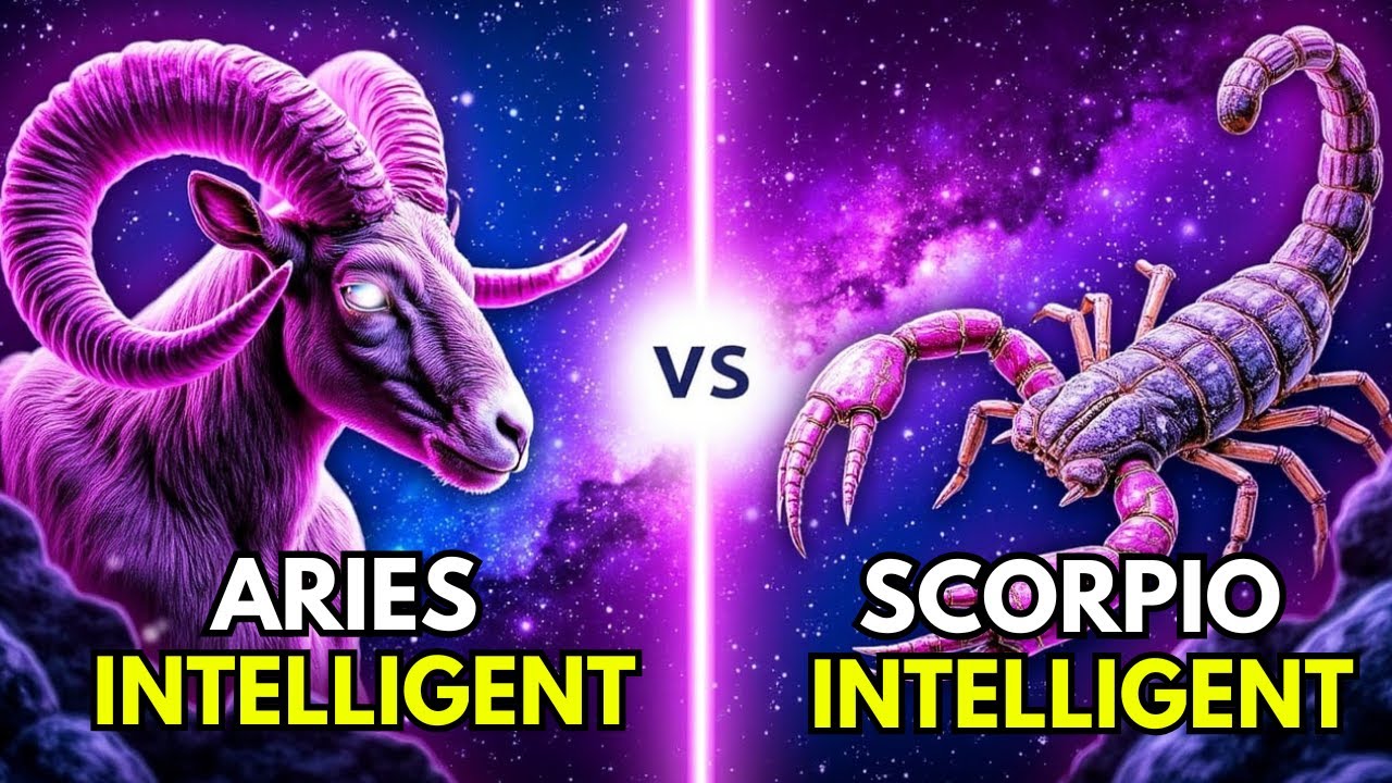 8 REASONS WHY ARIES ARE MORE INTELLIGENT THAN SCORPIOS ♈🐏 DO YOU AGREE? 🔥