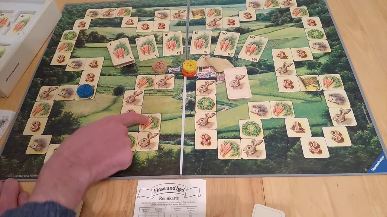 Hare and Tortoise Spiel des Jahres board game how to setup play and review * Amass Games * HD SdJ