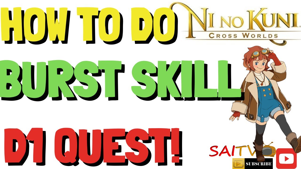 Ni No Kuni - HOW TO DO BURST SKILL | NEW NFT GAME | DESKTOP VERSION | MMORPG| GUIDE