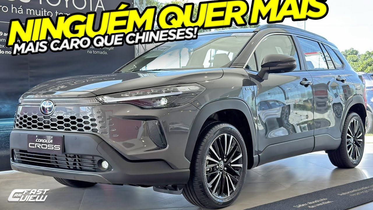 QUBROU A FÁBRICA E FICOU +CARO? NOVO COROLLA CROSS XRX HYBRID 2026 DEFASADO PERANTE RIVAIS COMPENSA?