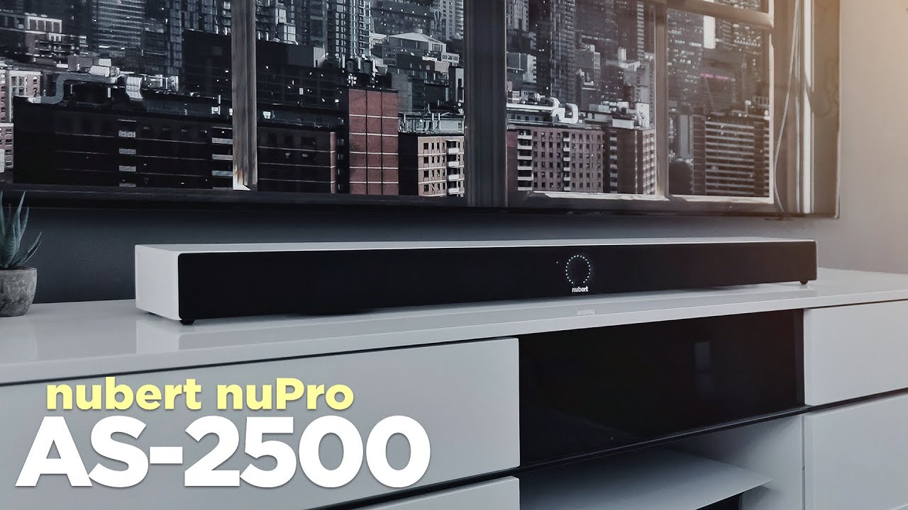 Beste Soundbar unter 500&euro; ? | Nubert nuPro AS-2500